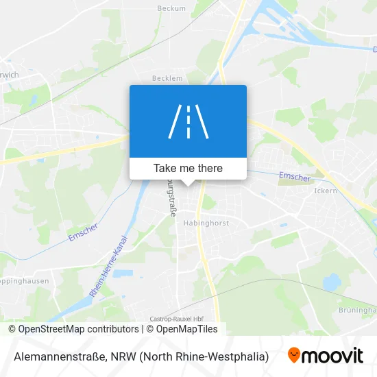 Alemannenstraße map