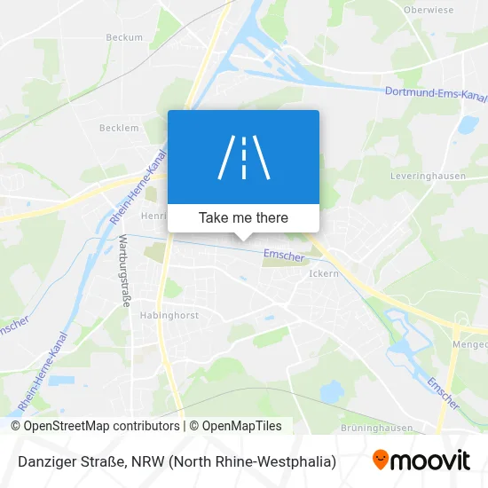 Danziger Straße map