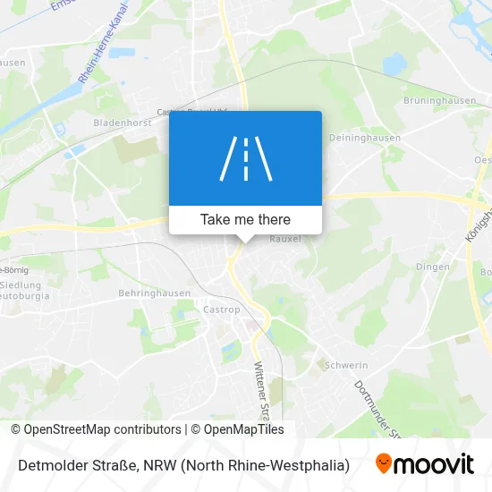 Detmolder Straße map