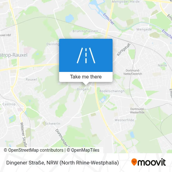 Dingener Straße map