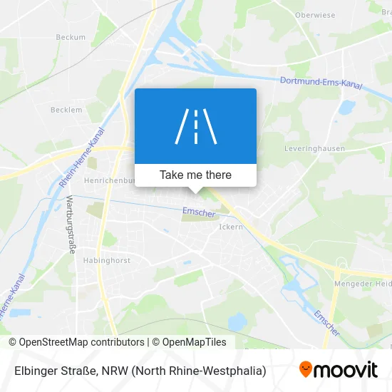 Elbinger Straße map
