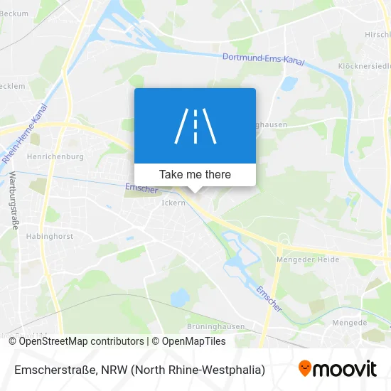 Emscherstraße map