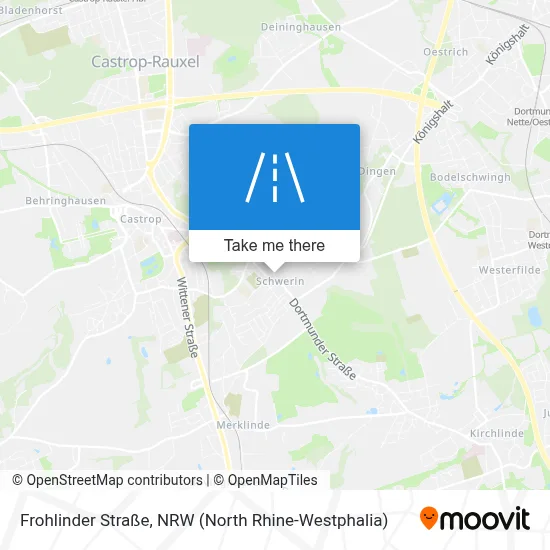Frohlinder Straße map
