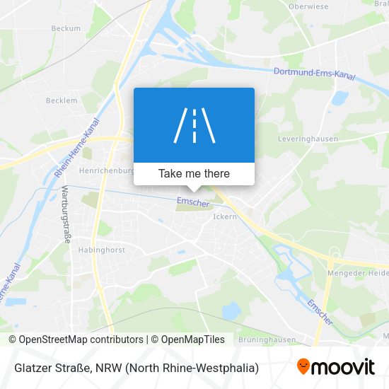 Glatzer Straße map