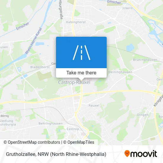 Grutholzallee map