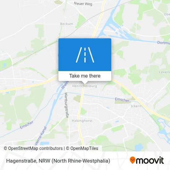 Hagenstraße map