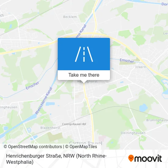 Henrichenburger Straße map