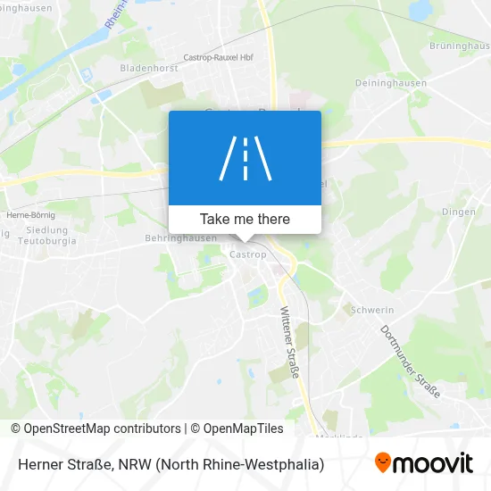 Herner Straße map