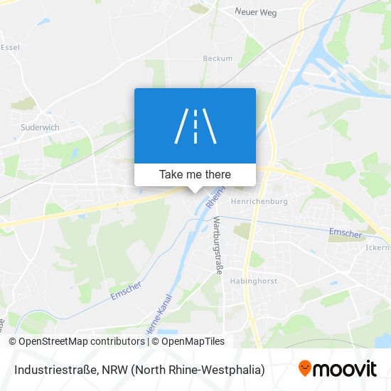 Industriestraße map