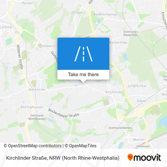 Kirchlinder Straße map