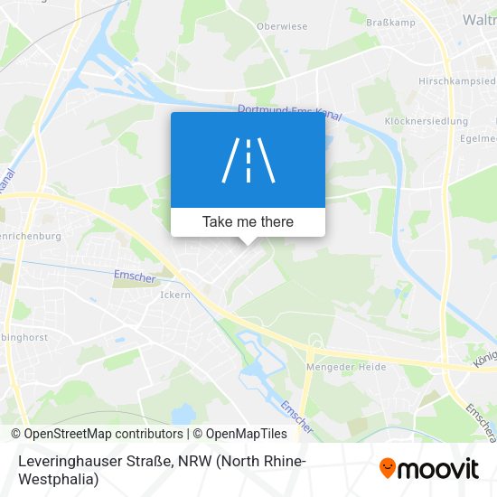 Leveringhauser Straße map