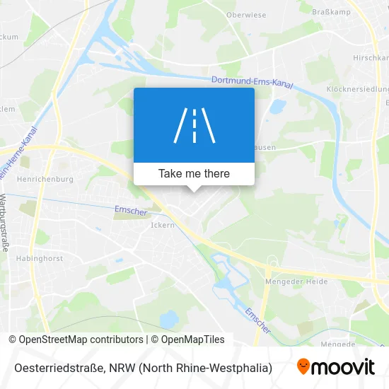 Oesterriedstraße map