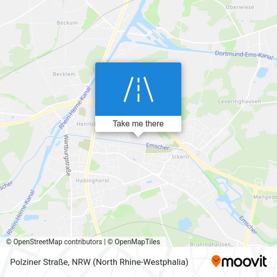 Polziner Straße map
