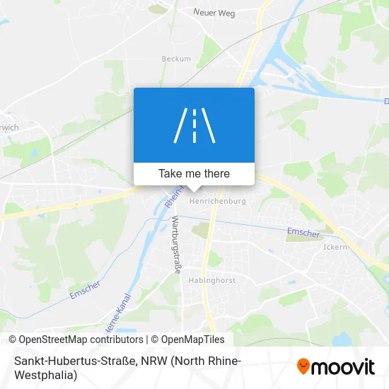 Карта Sankt-Hubertus-Straße