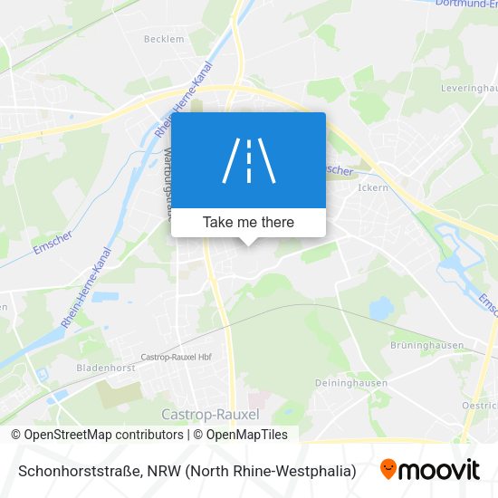 Schonhorststraße map