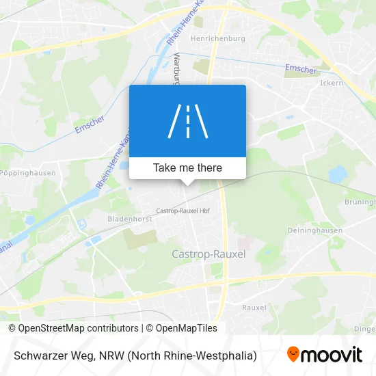 Карта Schwarzer Weg