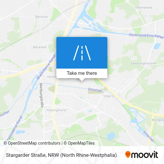 Stargarder Straße map