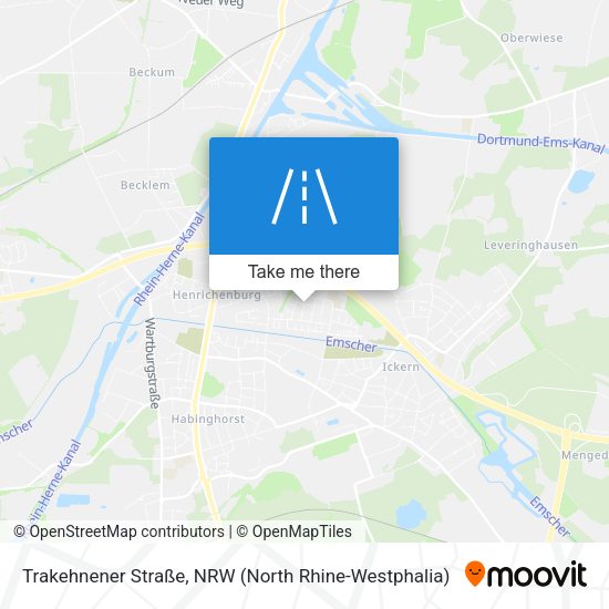 Trakehnener Straße map