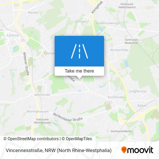Vincennesstraße map