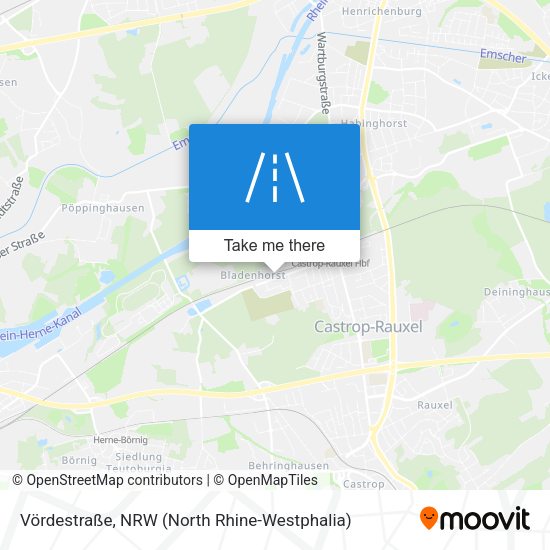 Vördestraße map