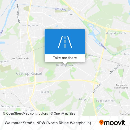 Weimarer Straße map
