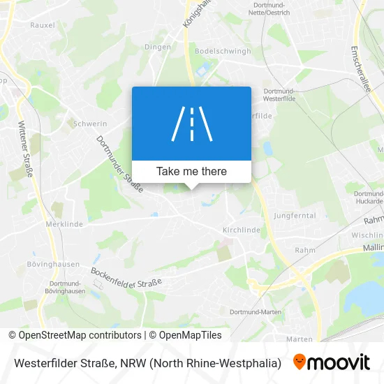 Westerfilder Straße map