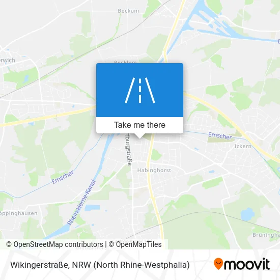 Карта Wikingerstraße