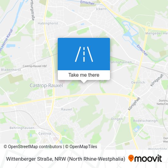 Wittenberger Straße map