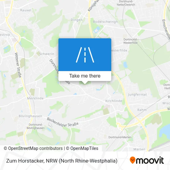 Карта Zum Horstacker
