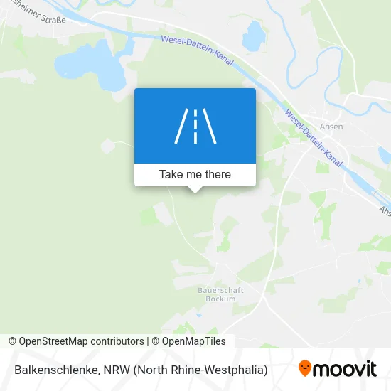 Карта Balkenschlenke