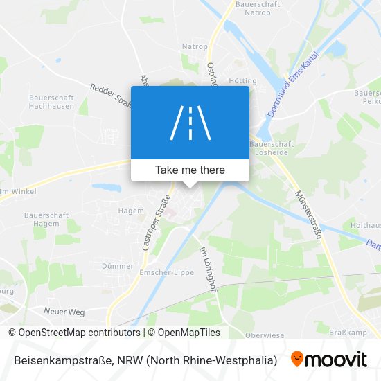 Beisenkampstraße map