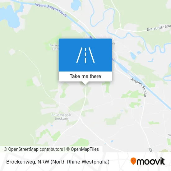 Карта Bröckenweg