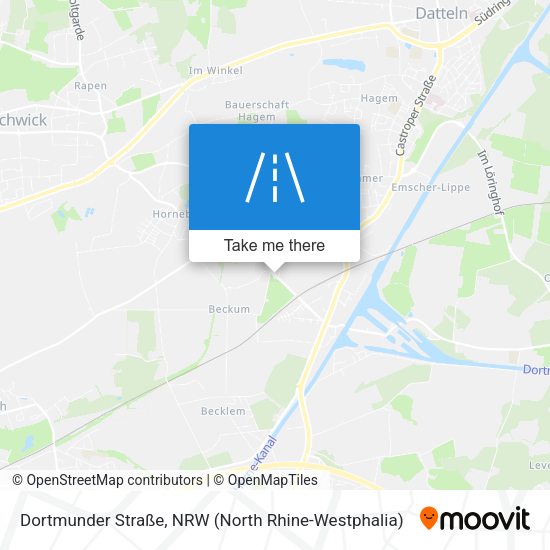 Dortmunder Straße map