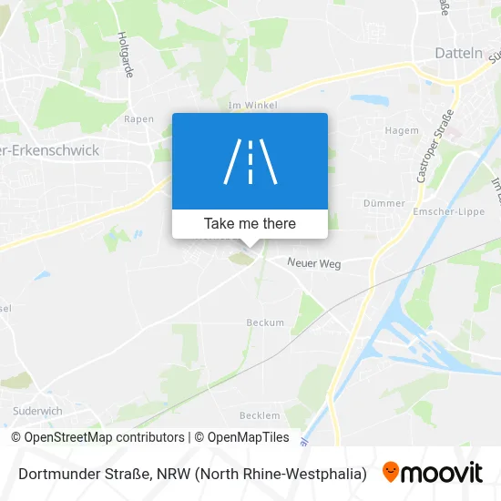 Dortmunder Straße map