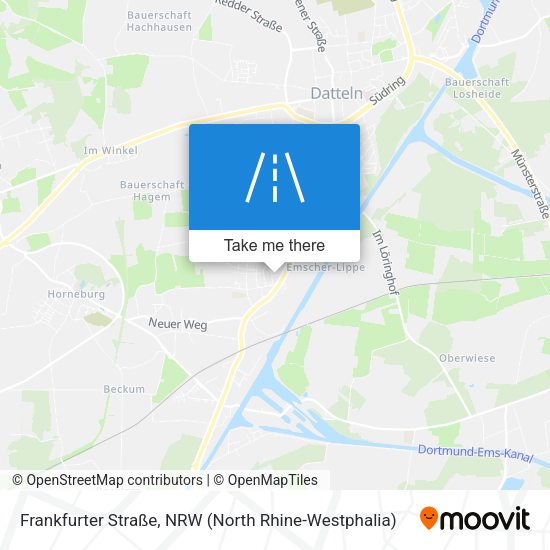 Frankfurter Straße map