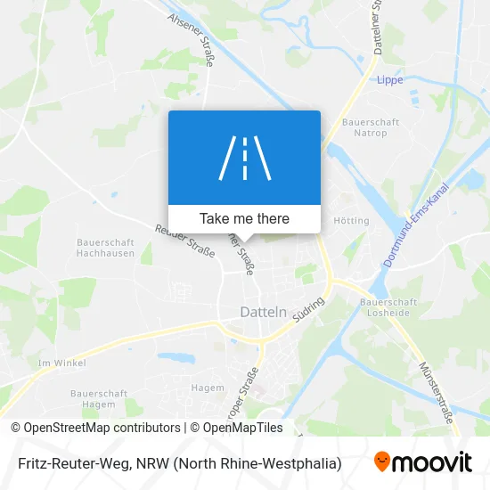 Fritz-Reuter-Weg map