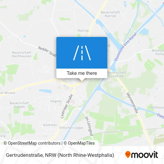 Карта Gertrudenstraße