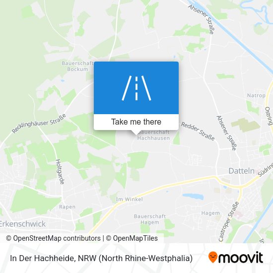 In Der Hachheide map