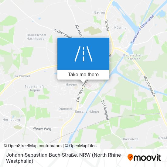 Johann-Sebastian-Bach-Straße map