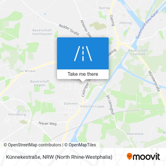 Künnekestraße map