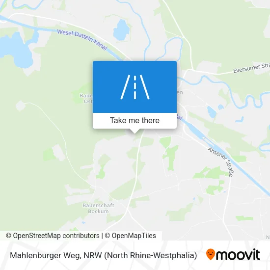 Карта Mahlenburger Weg