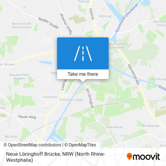 Neue Löringhoff Brücke map