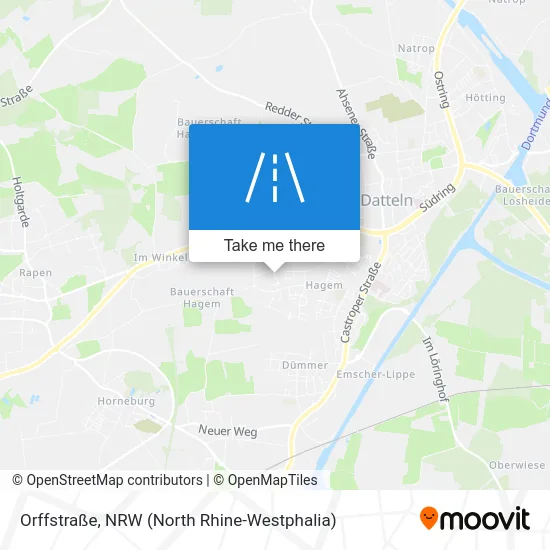 Orffstraße map