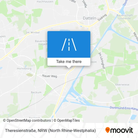 Theresienstraße map