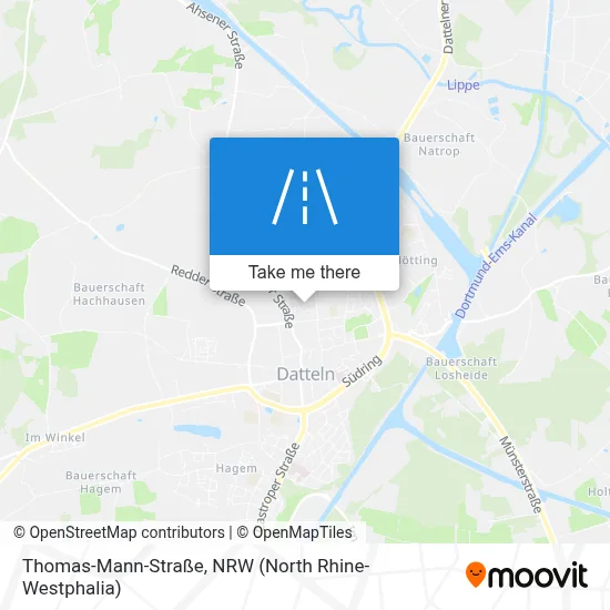 Thomas-Mann-Straße map