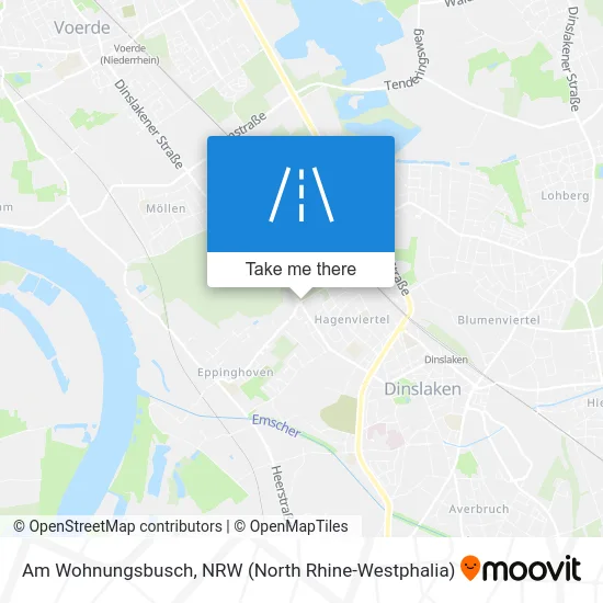 Am Wohnungsbusch map