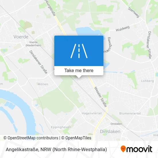 Angelikastraße map