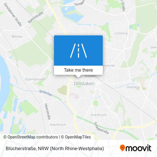 Blücherstraße map