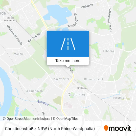 Christinenstraße map