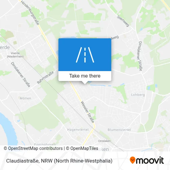 Claudiastraße map
